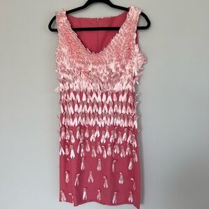 Women's Custom Breast Cancer Awareness Pink Ribbon Sleeveless Mini Dress Size S